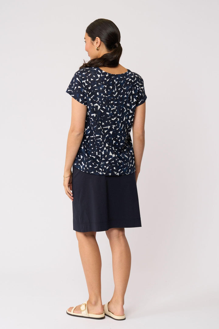 FOIL TOP SEAMS SEW TOP - FO8625