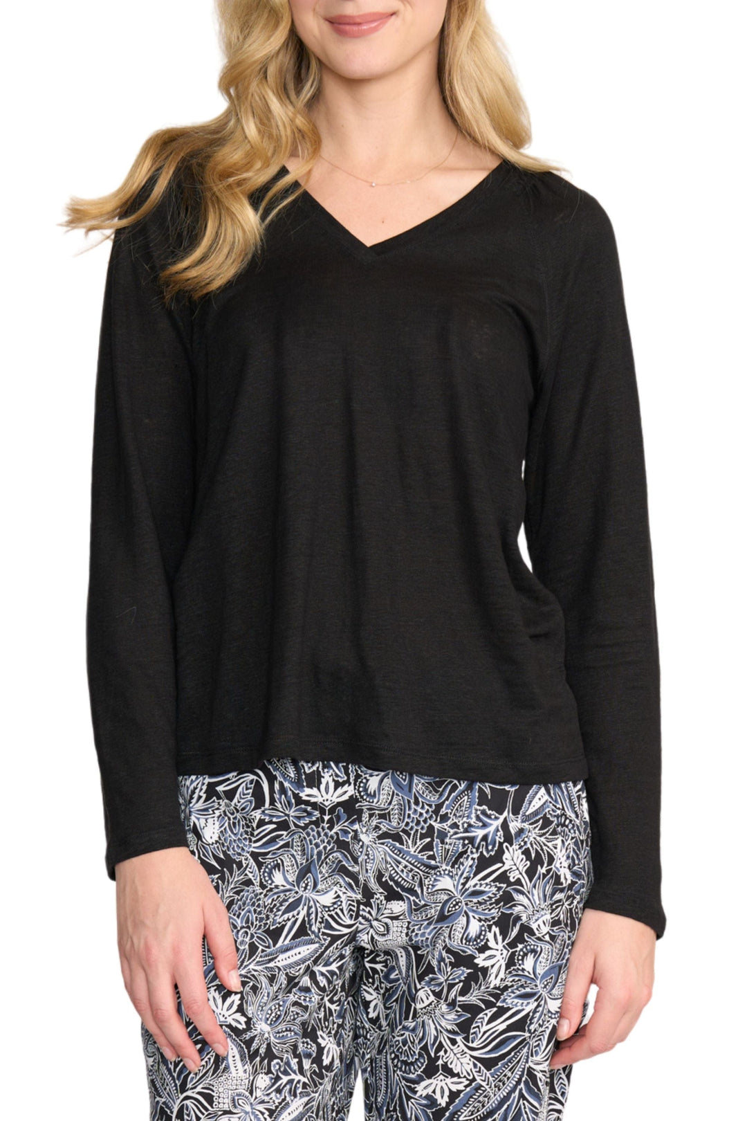 FOIL TOP XS / BLACK SEW EASY TOP - FO8404