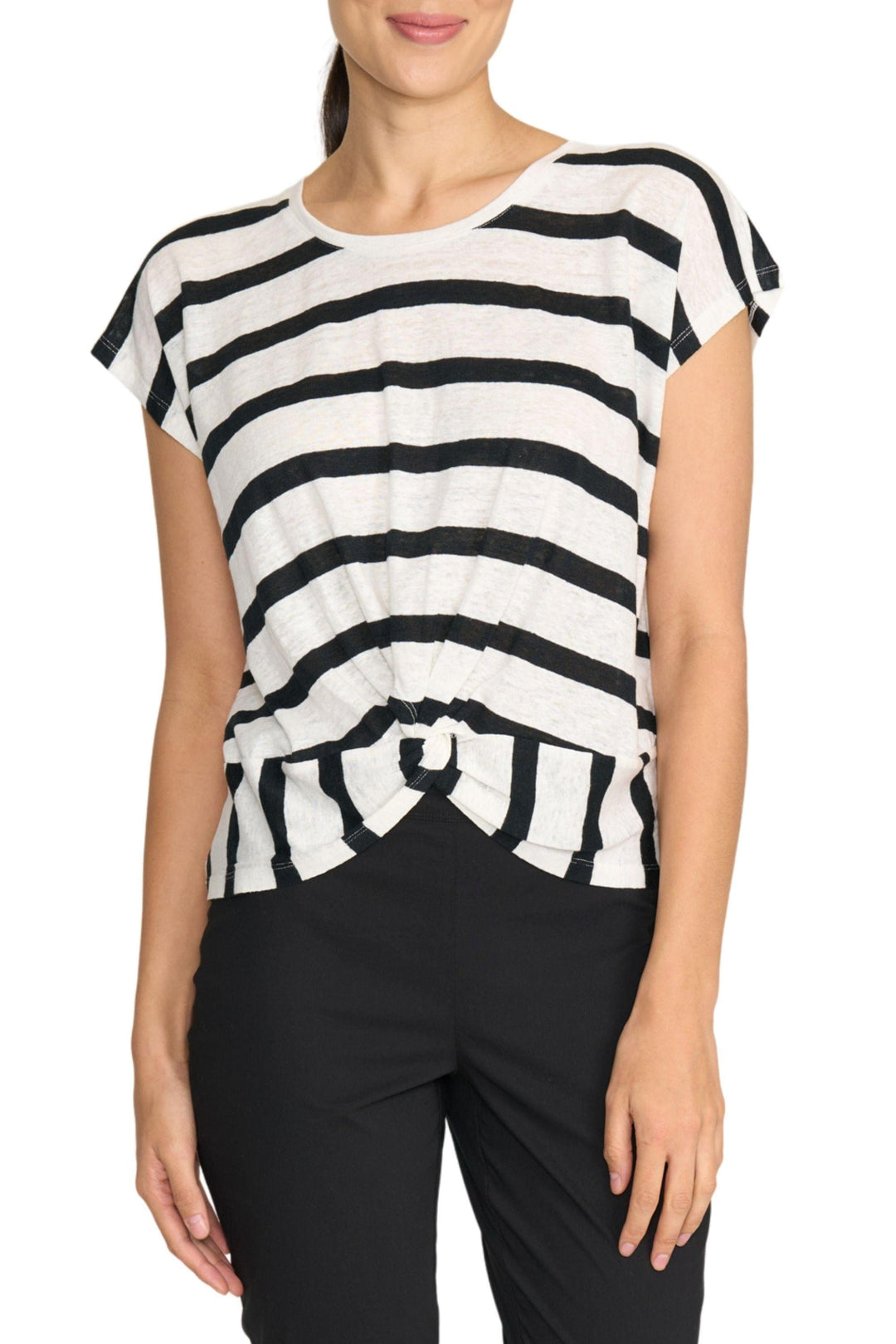 FOIL TOP XS / STRIPE DO THE TWIST TOP - FO8258
