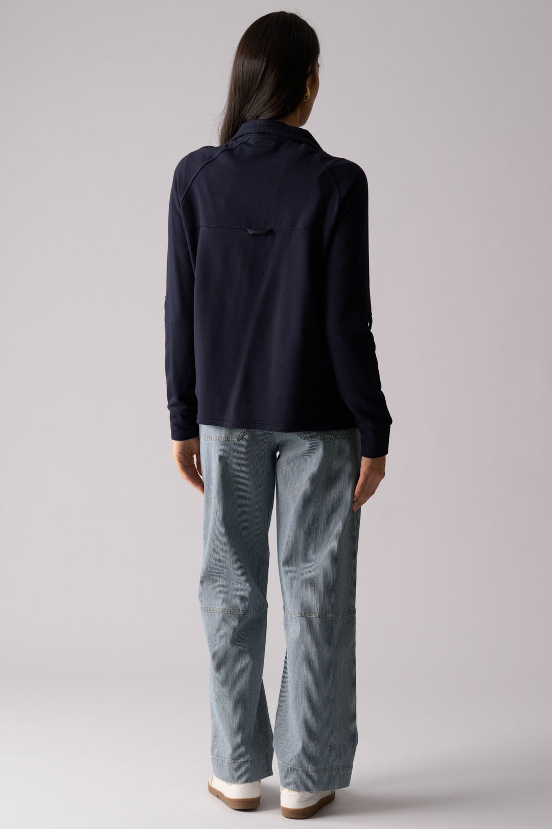 FOIL TRACK TOP SOFT SETTING SWEATER - FO8440
