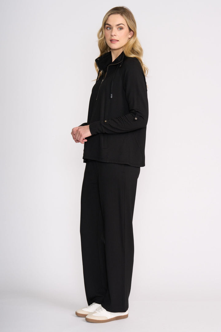 FOIL TRACK TOP SOFT SETTING SWEATER - FO8440
