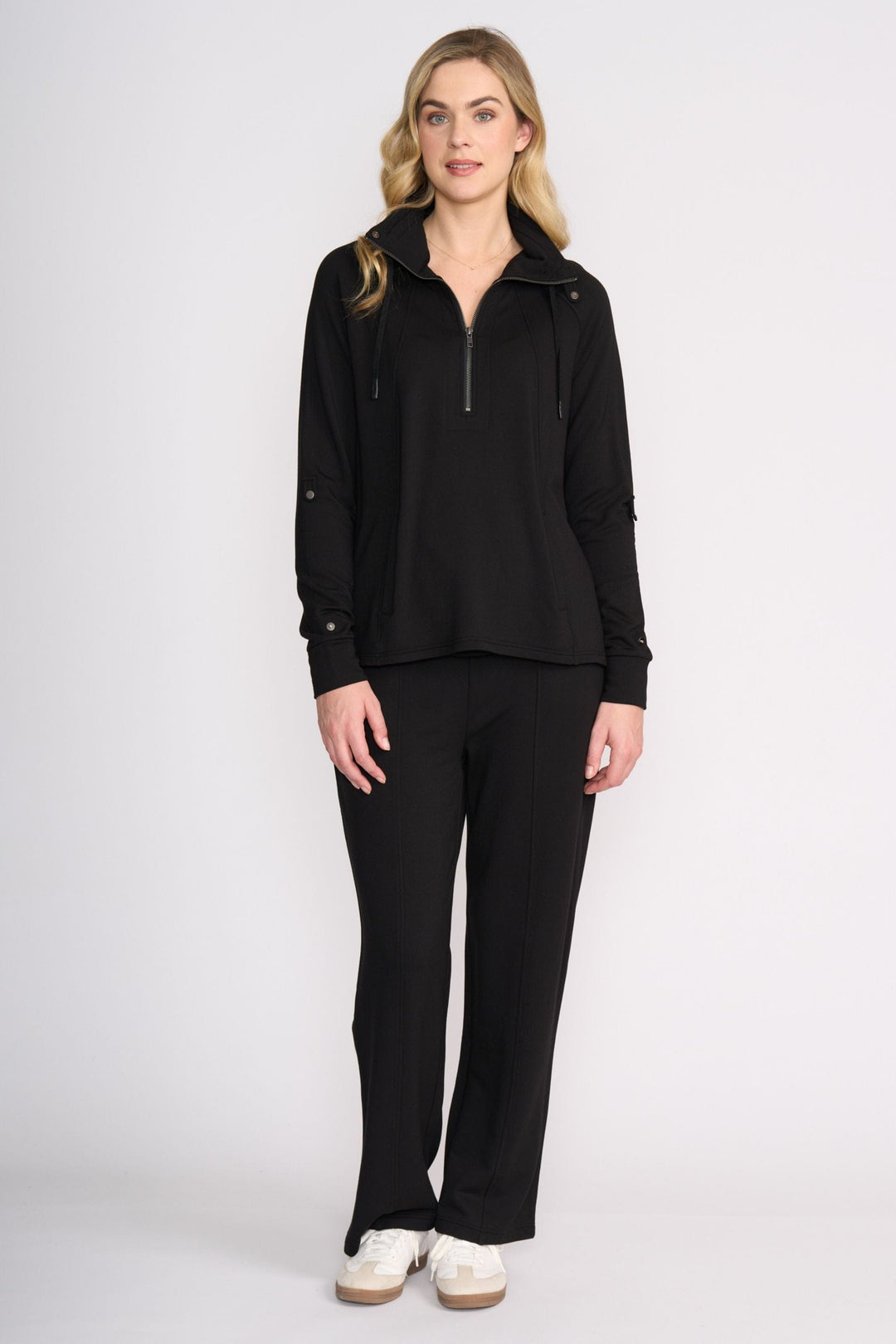 FOIL TRACK TOP SOFT SETTING SWEATER - FO8440