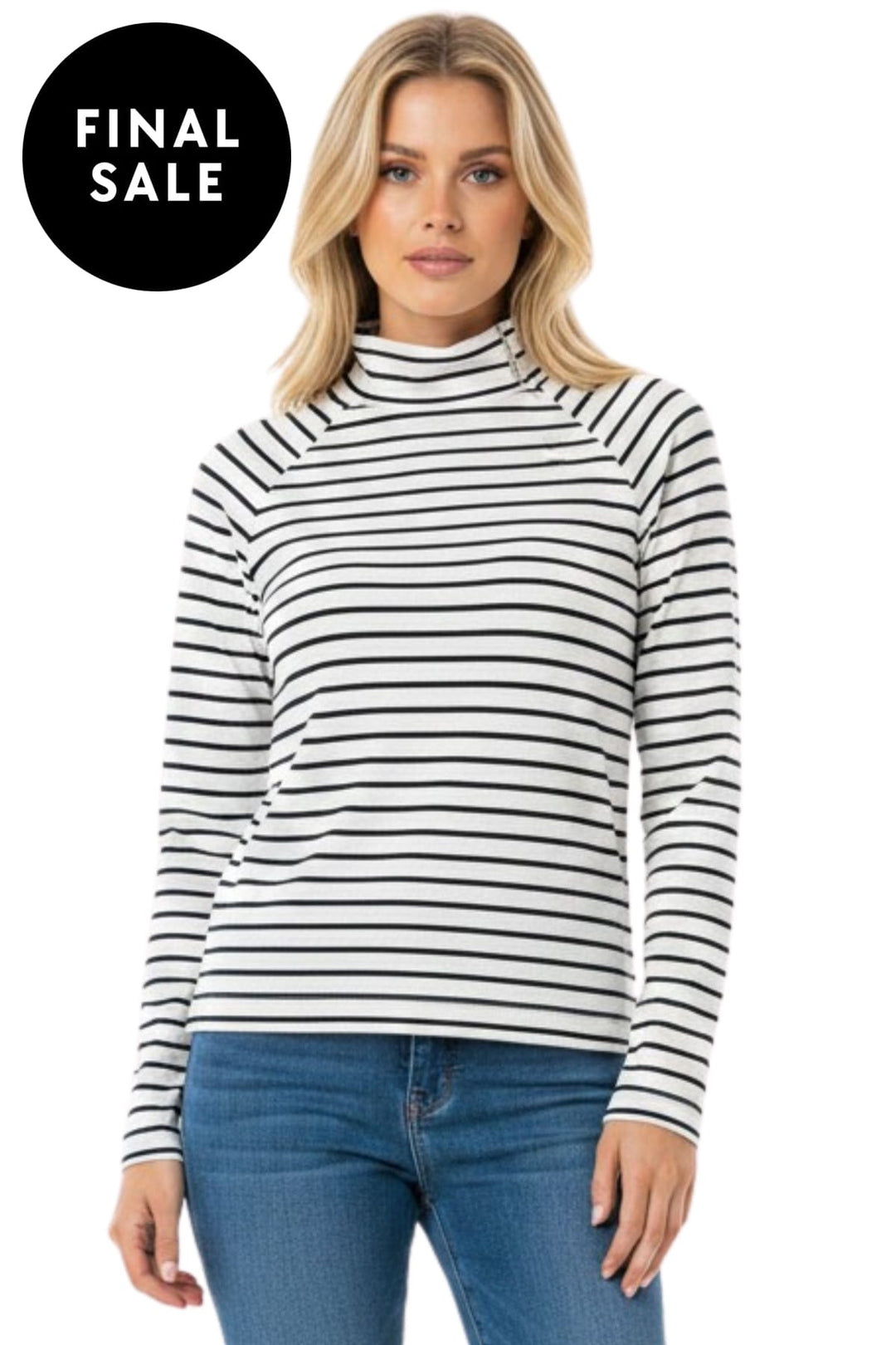 FOIL TRACK TOP STRIPE / XS SOFTWARE UPGRADE SWEATER - FO8017