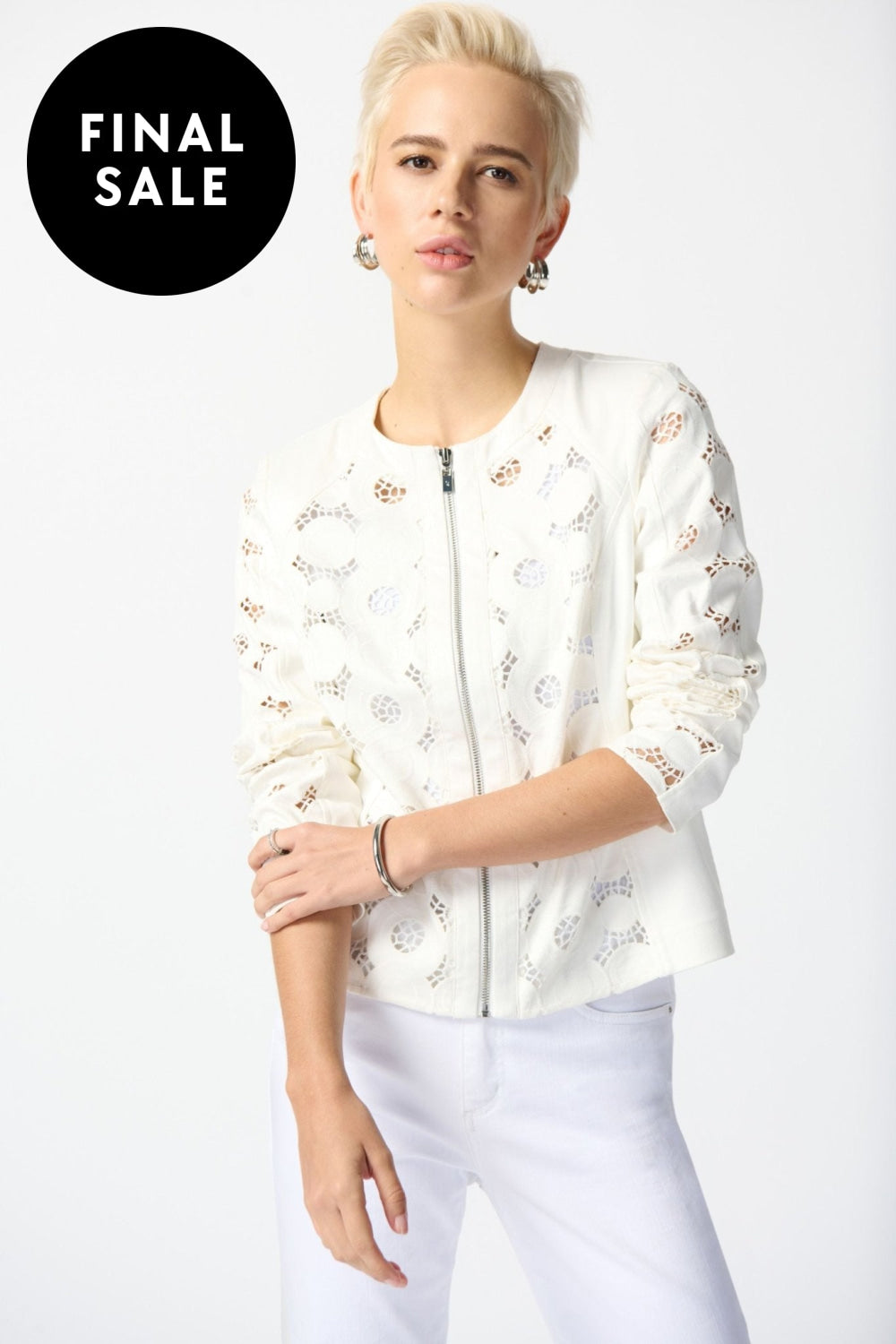 FOILED SUEDE JACKET - 242907JR JACKET