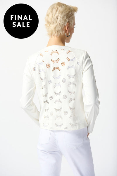 FOILED SUEDE JACKET - 242907JR JACKET