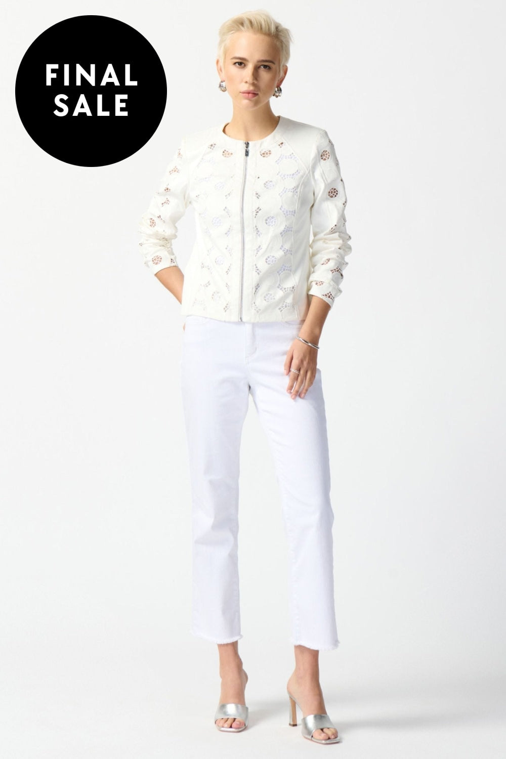 FOILED SUEDE JACKET - 242907JR JACKET