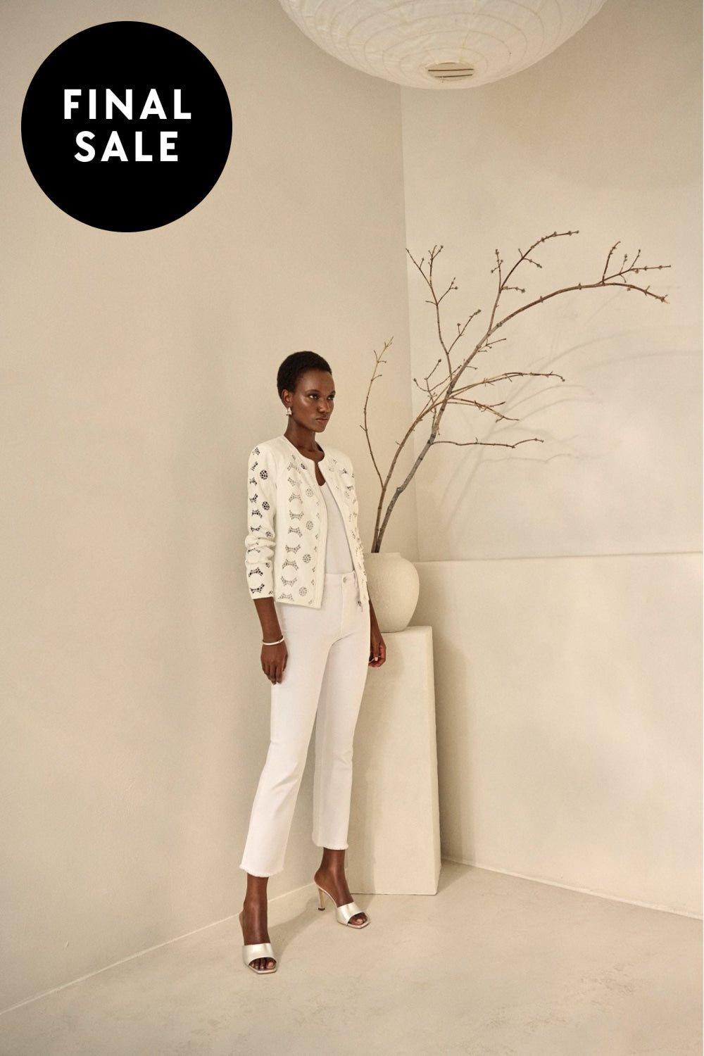 FOILED SUEDE JACKET - 242907JR JACKET