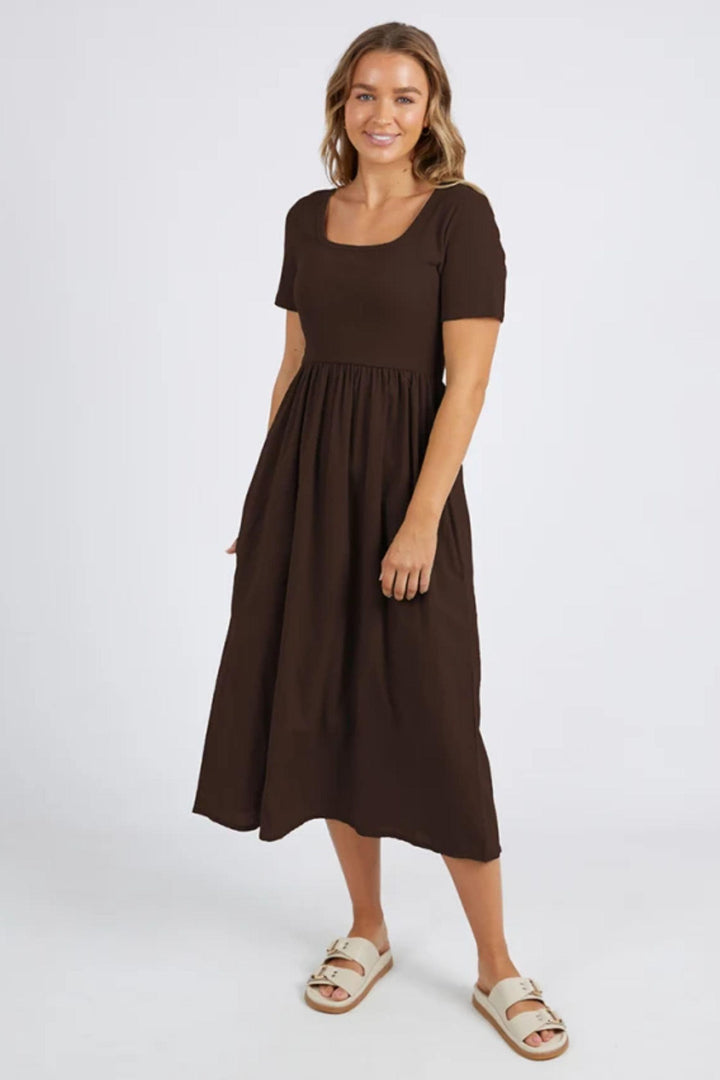 FOXWOOD DRESS 10 / CHOCOLATE ELLA DRESS - 5523025