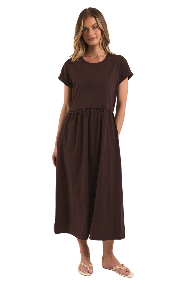 FOXWOOD DRESS 10 / COFFEE ASTRID DRESS - 55X0348