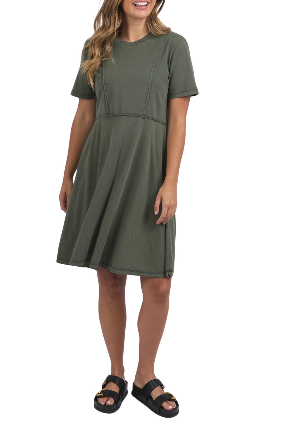 FOXWOOD DRESS 8 / KHAKI EVA DRESS - 55X0277