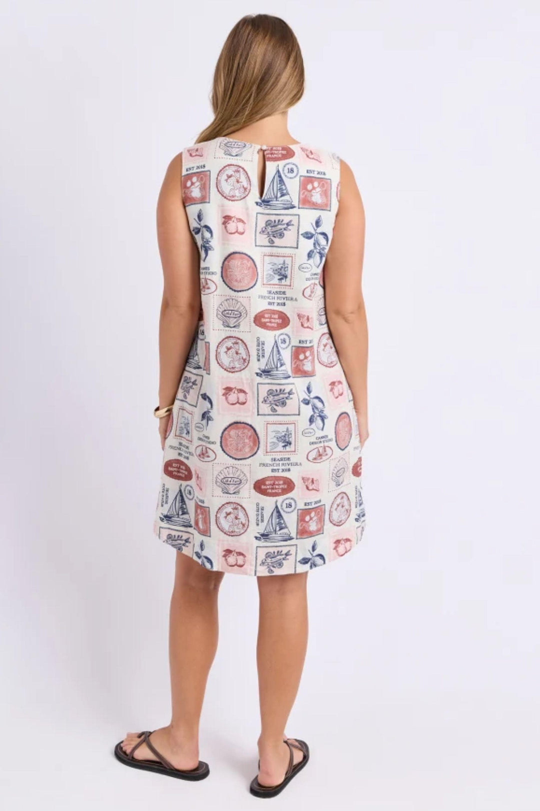 FOXWOOD DRESS FRENCH RIVIERA DRESS - 5582041