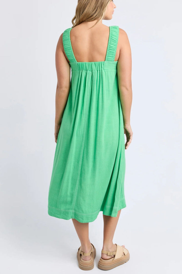 FOXWOOD DRESS SAGE DRESS - 5522022