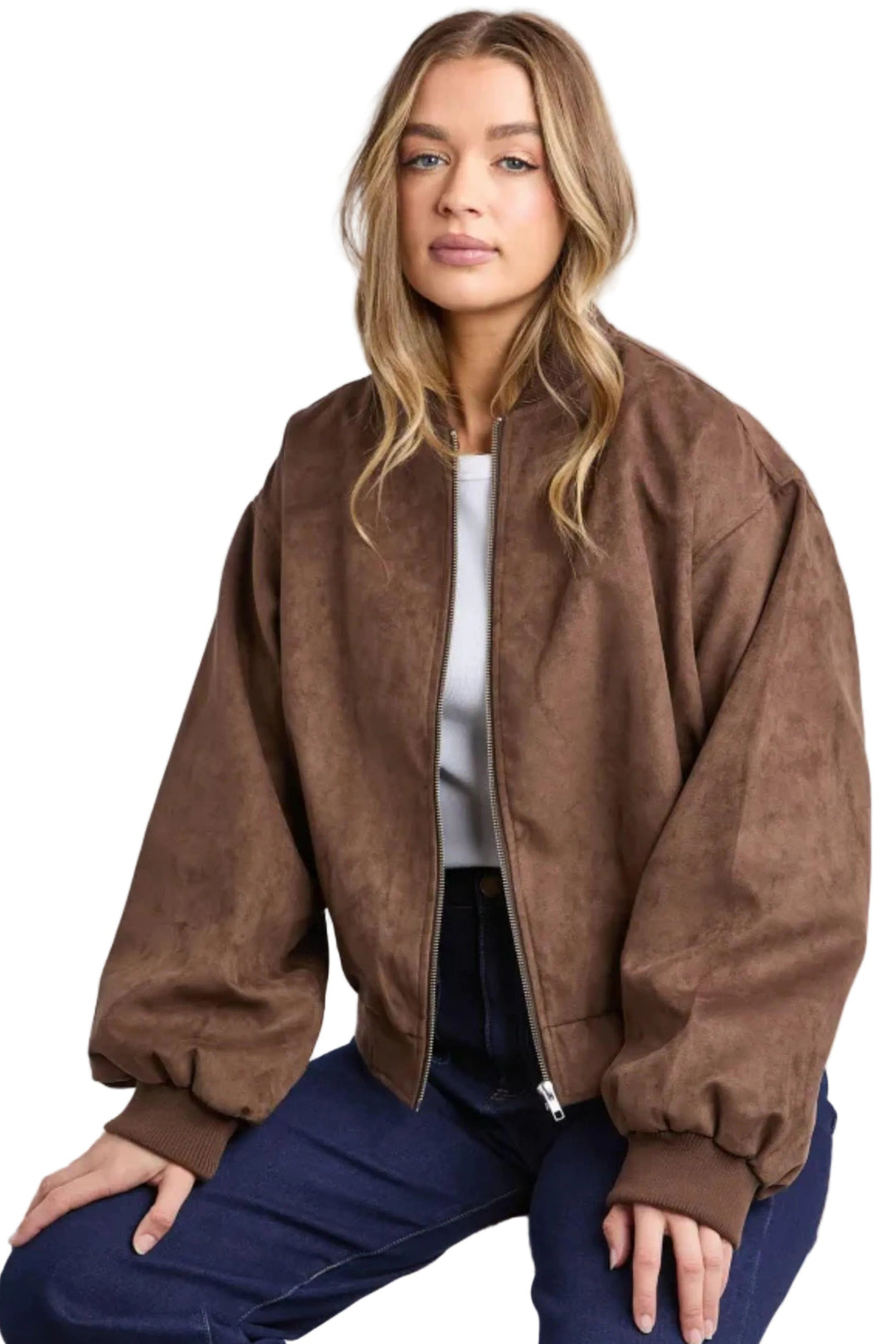FOXWOOD JACKET EVIE SUEDE BOMBER - 5572045