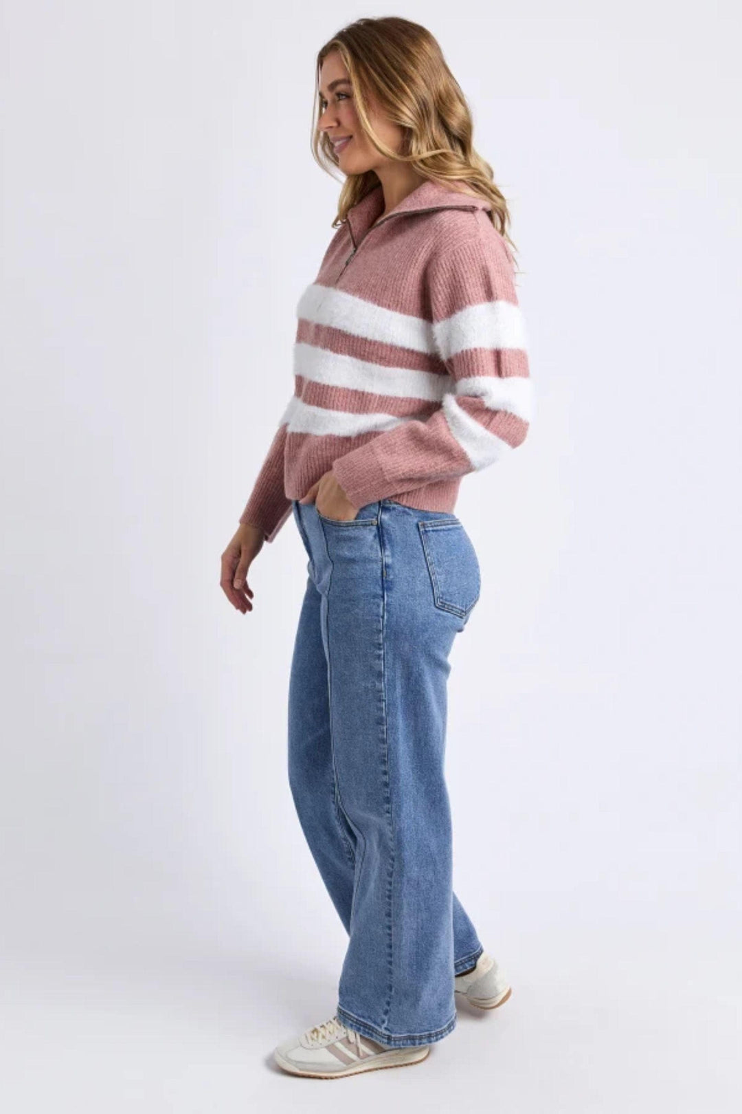 FOXWOOD JUMPER GRACIE ZIP CREW - 55720358