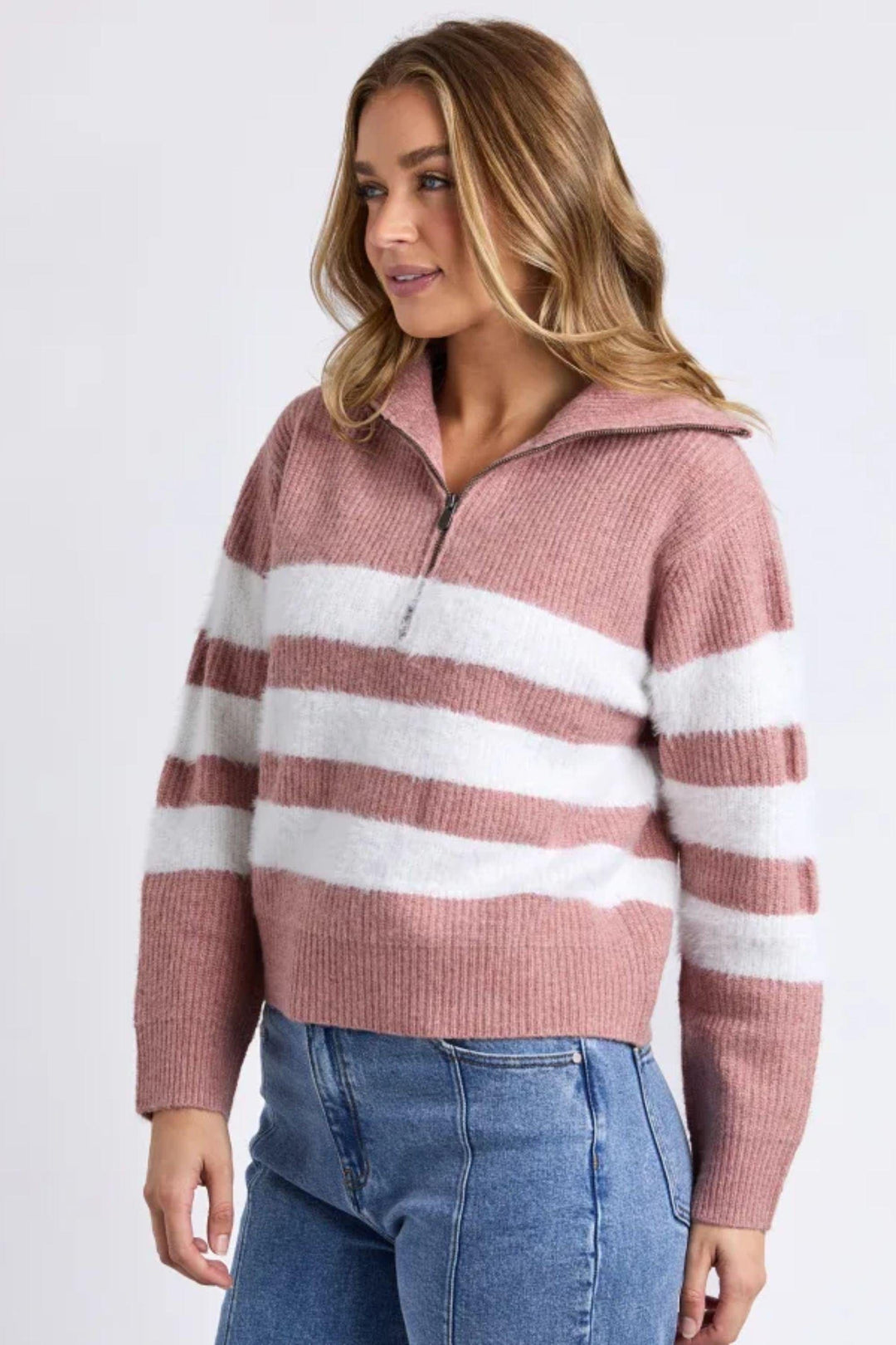 FOXWOOD JUMPER GRACIE ZIP CREW - 55720358