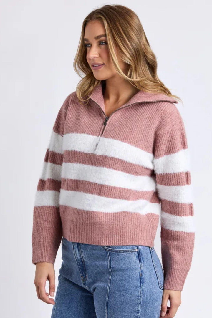 FOXWOOD JUMPER GRACIE ZIP CREW - 55720358