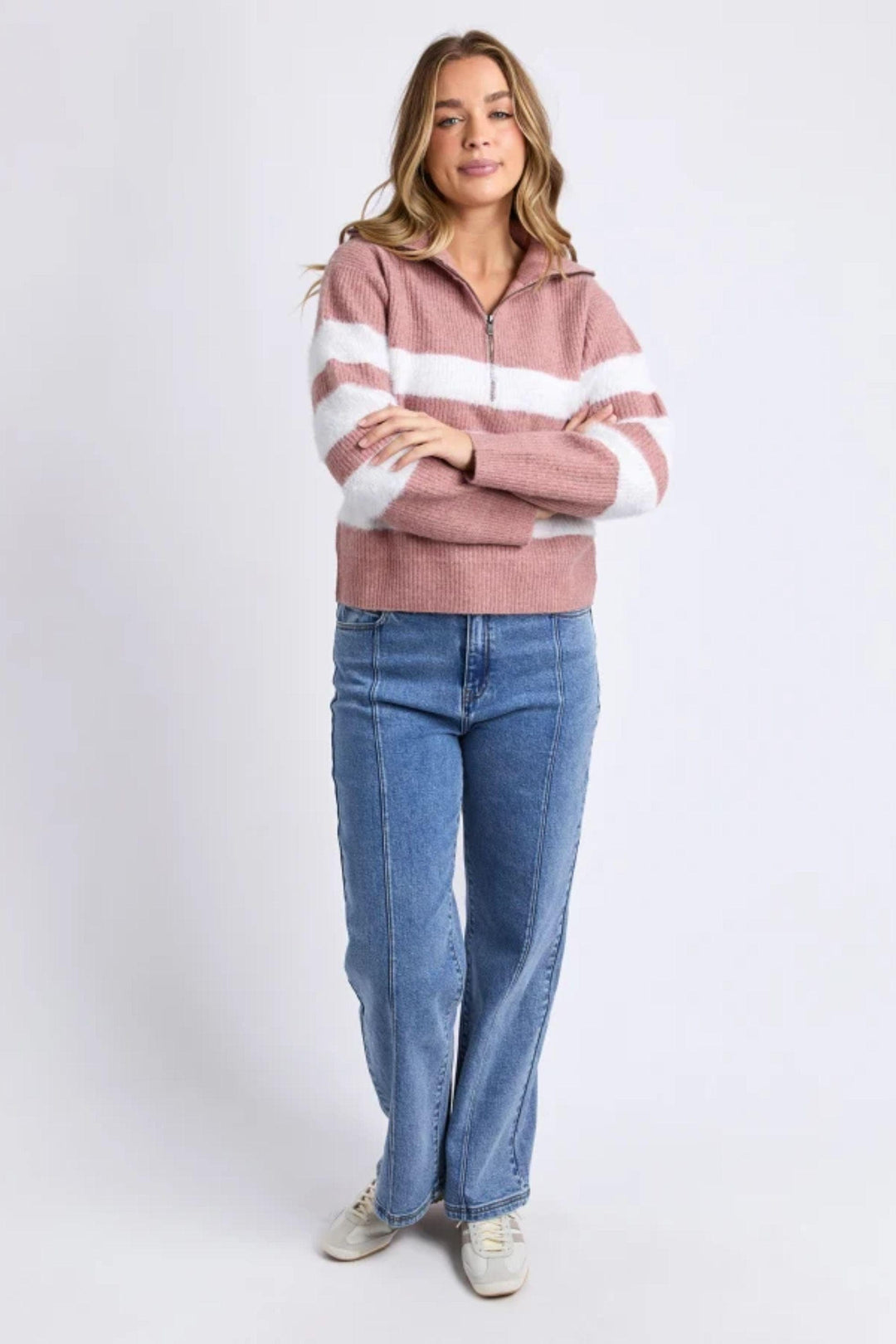 FOXWOOD JUMPER GRACIE ZIP CREW - 55720358