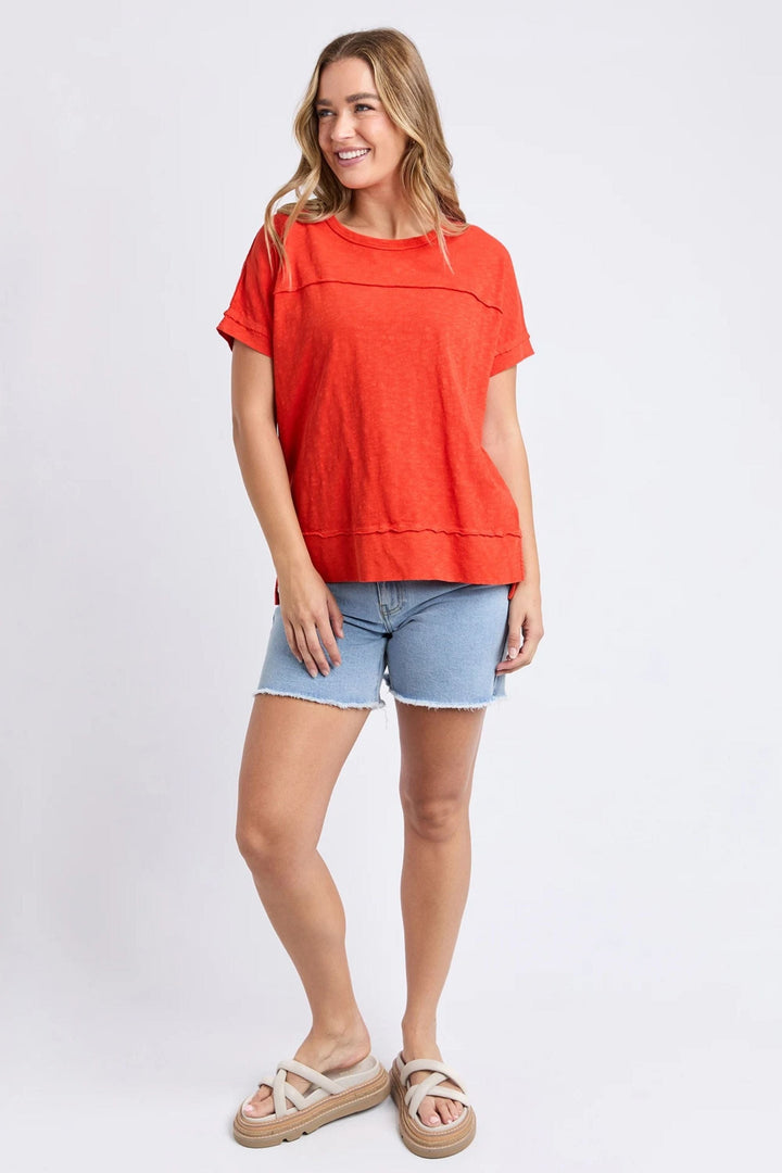 FOXWOOD T-SHIRT ALLISON TEE - 55X0207