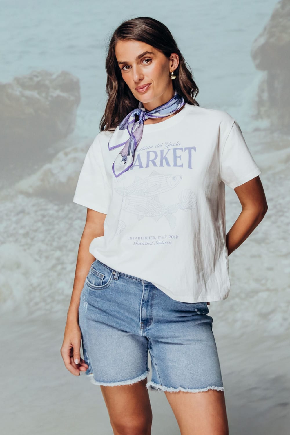 FOXWOOD T-SHIRT DEL GARDA TEE - 5564030