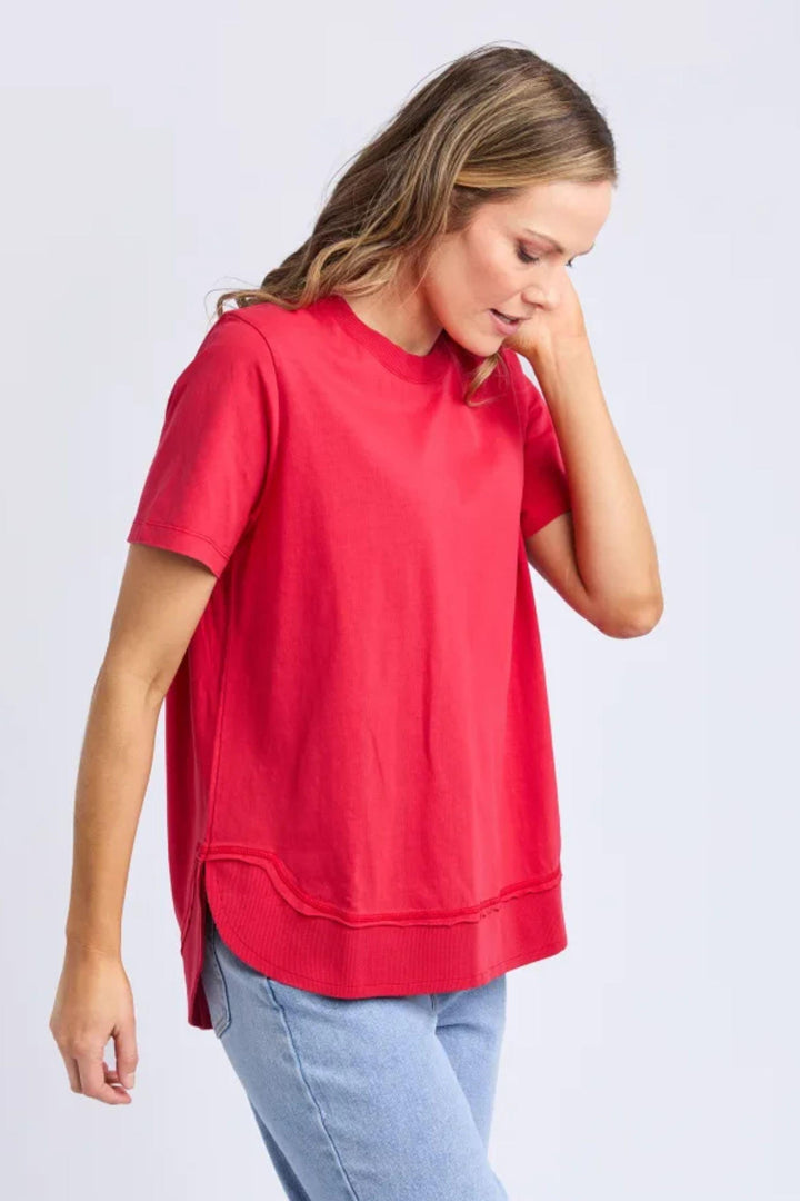 FOXWOOD T-SHIRT FARRAH SS TEE - 55X0217