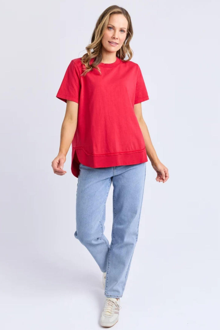 FOXWOOD T-SHIRT FARRAH SS TEE - 55X0217