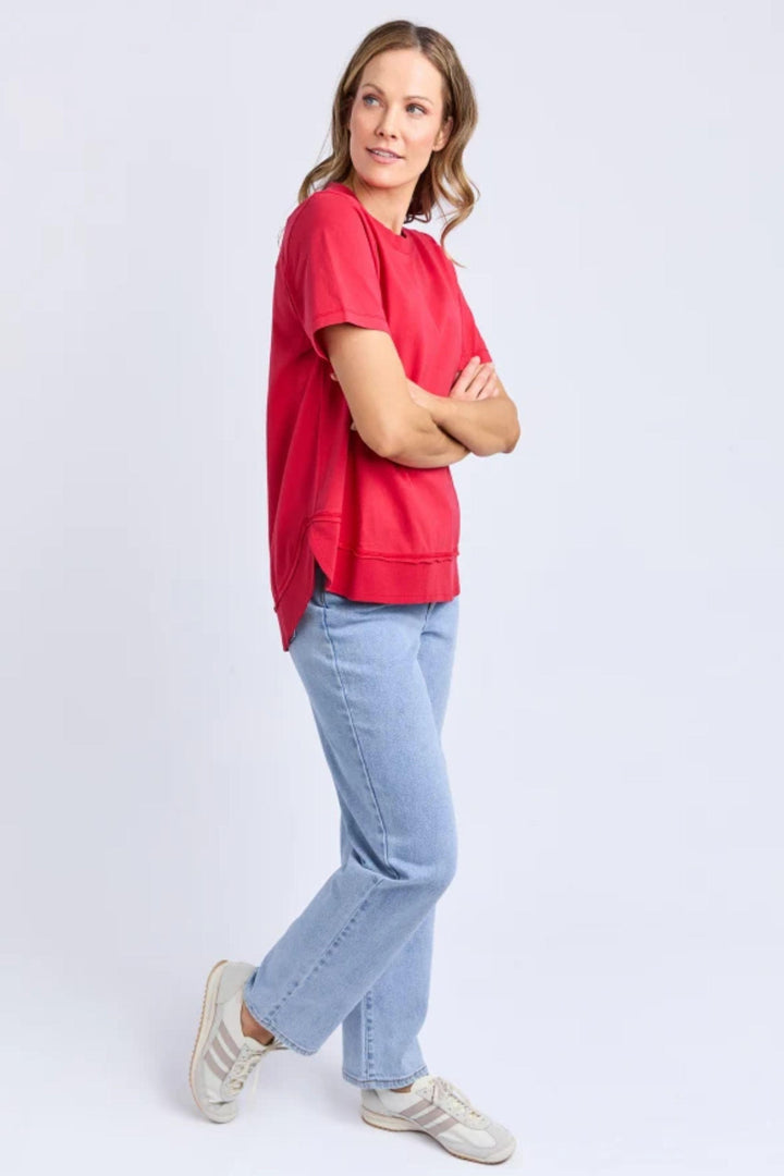 FOXWOOD T-SHIRT FARRAH SS TEE - 55X0217