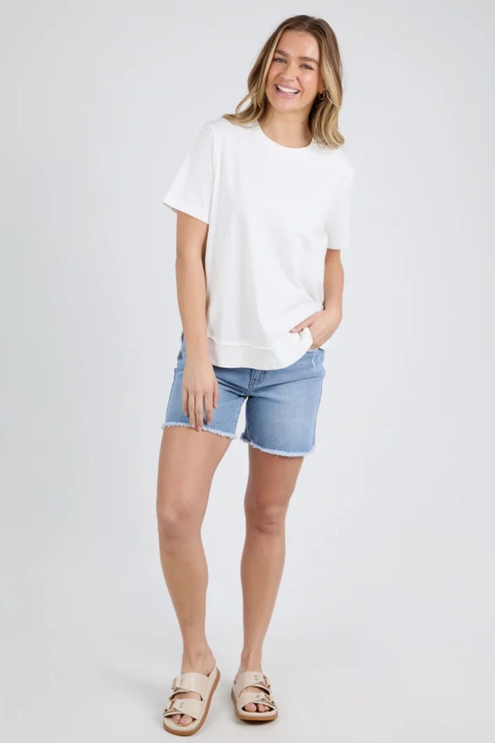 FOXWOOD T-SHIRT FARRAH SS TEE - 55X0217