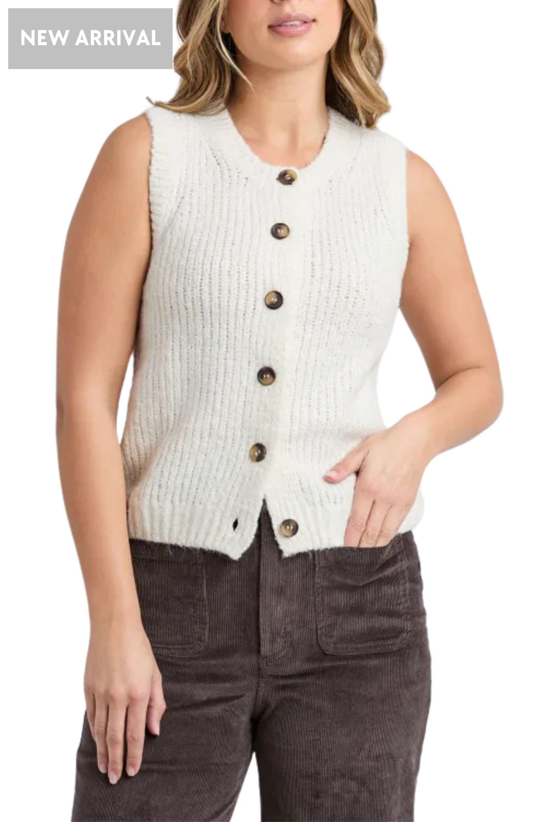 FOXWOOD TOP DELTA KNIT - 5572016