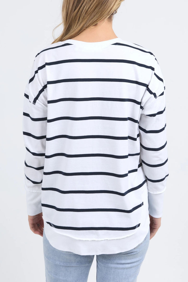 FOXWOOD TRACK TOP FARRAH STRIPE L/SLV - 55X0235