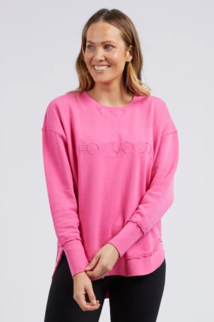 FOXWOOD TRACK TOP SIMPLIFIED CREW - 55X0104