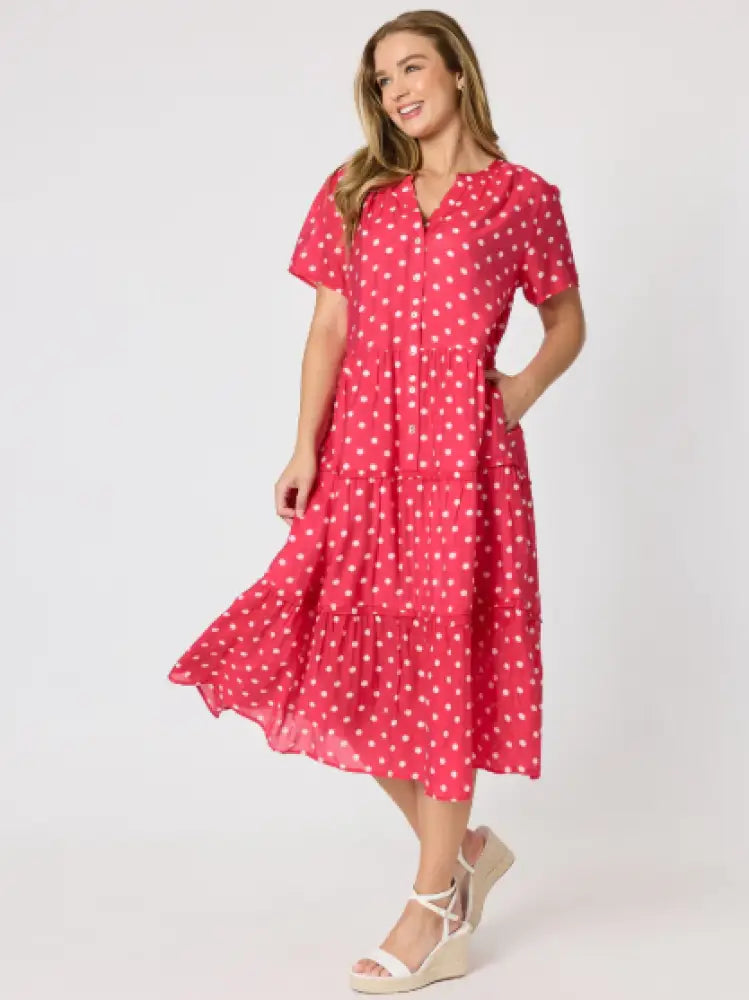 FRENCH ROSE DRESS - 48468GS DRESS