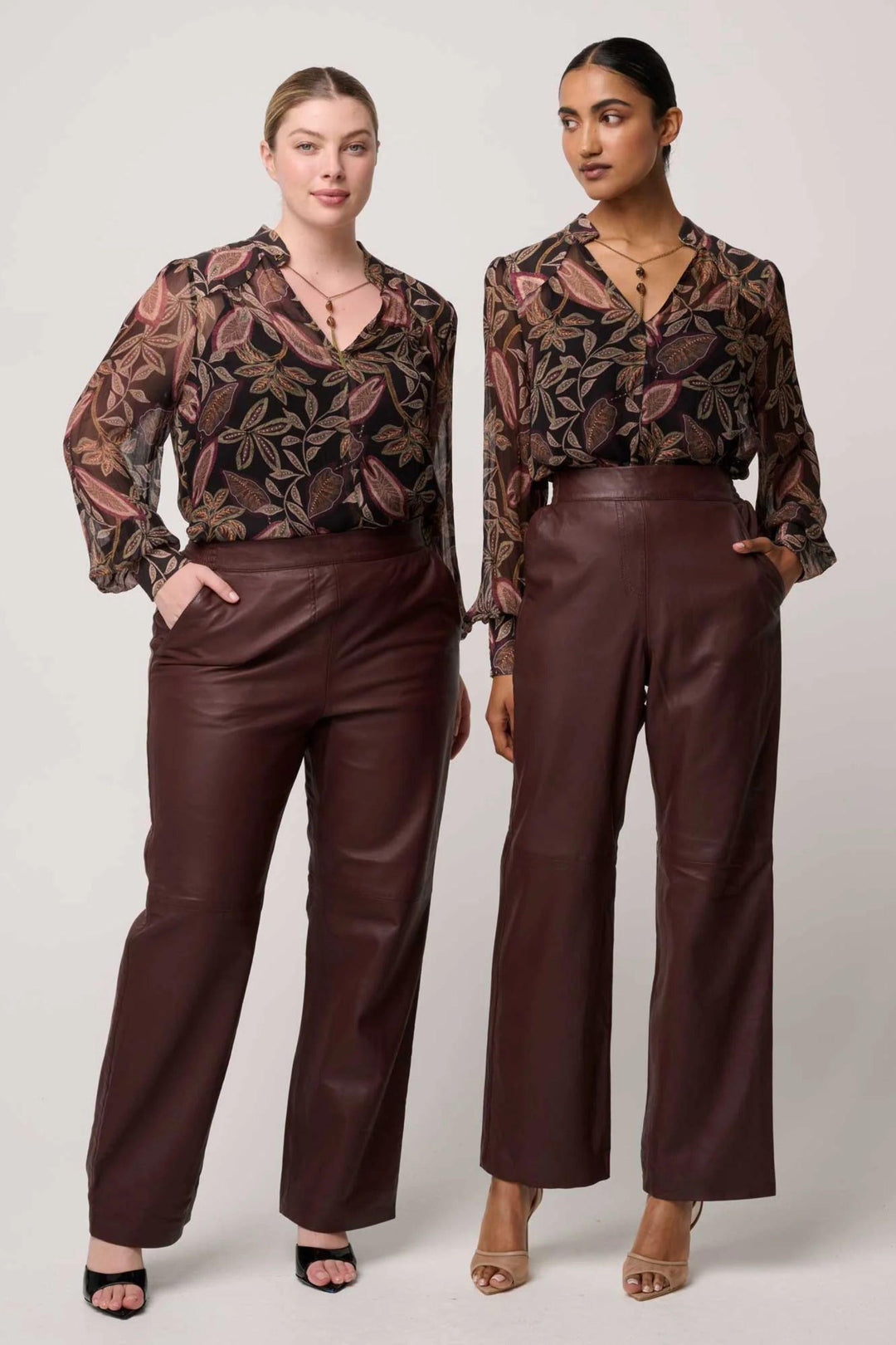 FREYA SHEER EMBELLISHED BLOUSE - OW22122 - BLOUSE