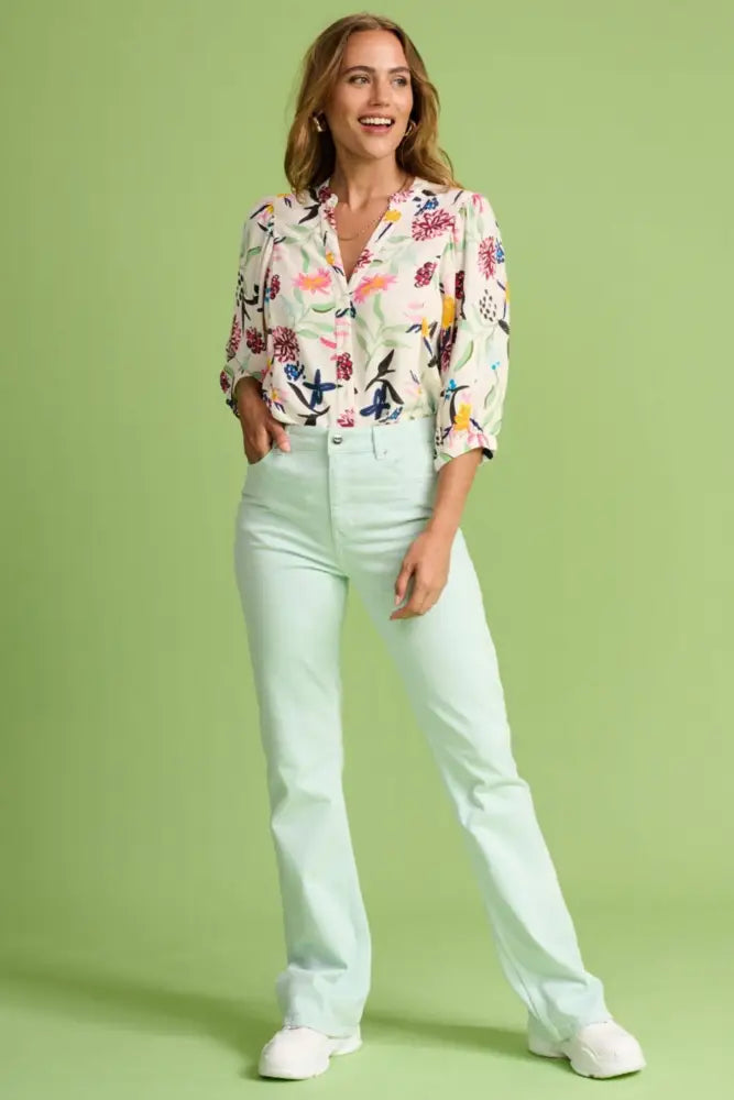 GARDEN BLOOM BLOUSE - SP7242 BLOUSE