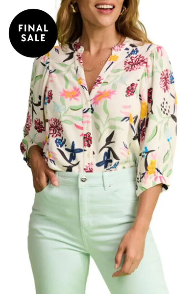 GARDEN BLOOM BLOUSE - SP7242 BLOUSE
