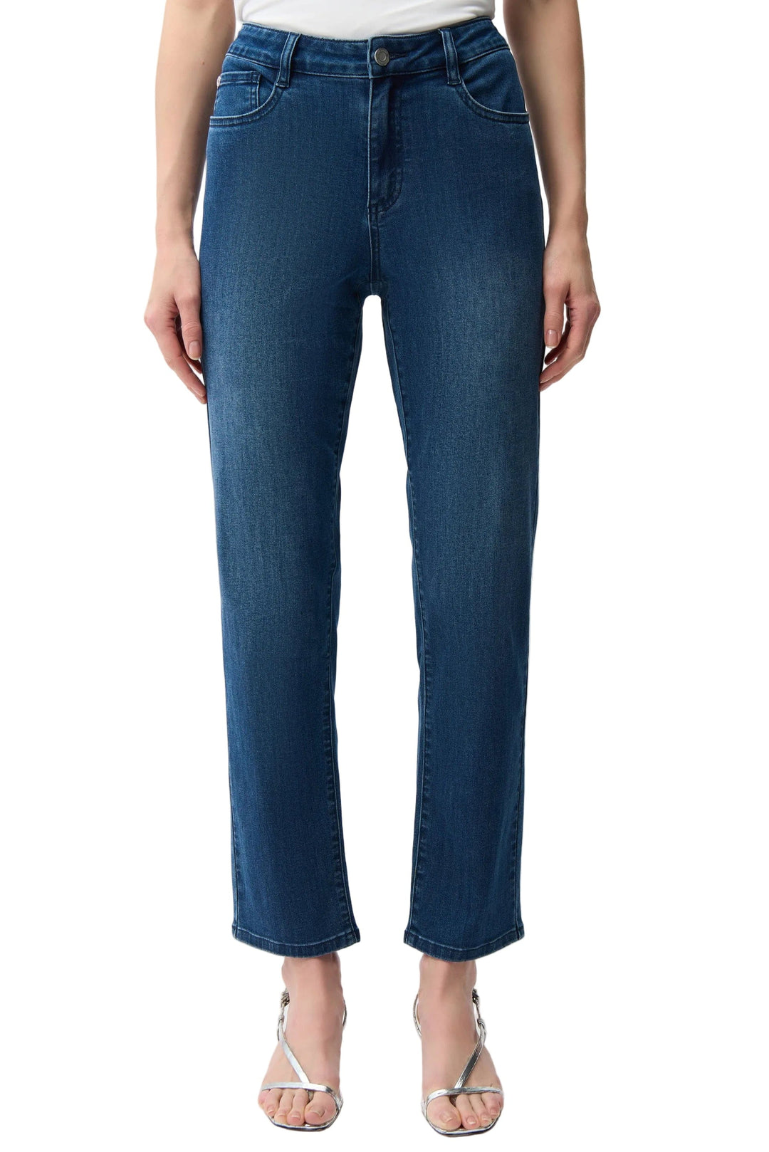 JOSEPH RIBKOFF JEANS 6 / MID-BLUE GIA SLIM FIT JEAN - 251966JR
