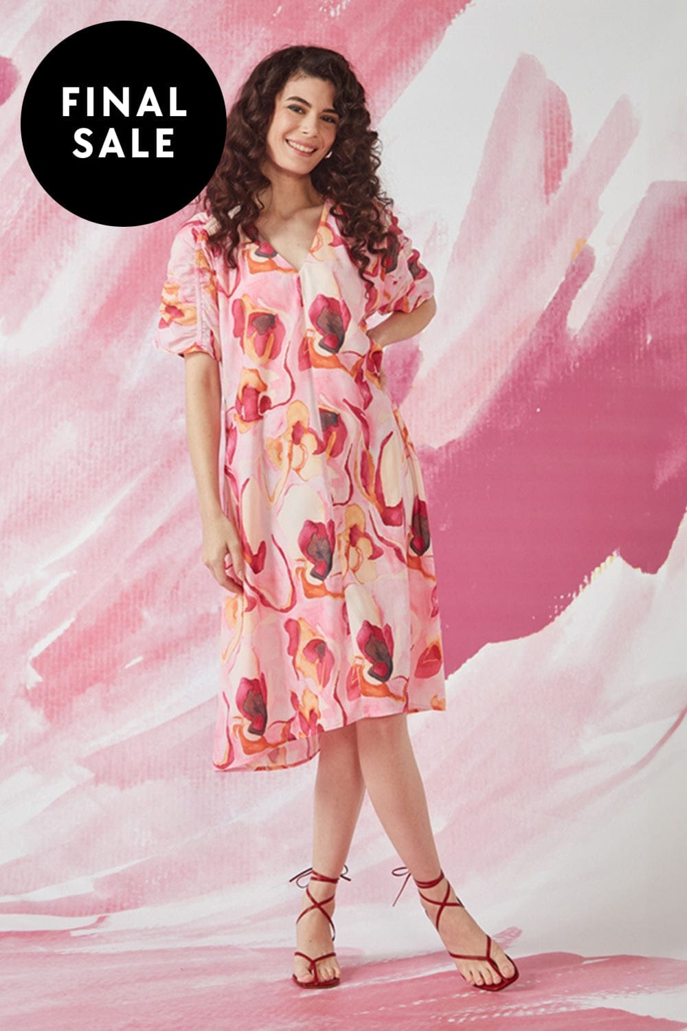 GLIDE DRESS KAHLO DRESS - 9511JX