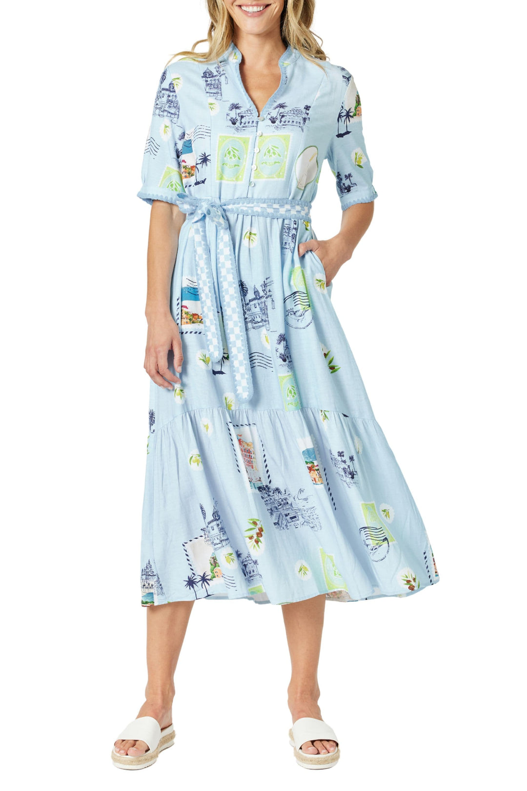 GORDON SMITH DRESS DESTINATION MAXI DRESS - 48271GS
