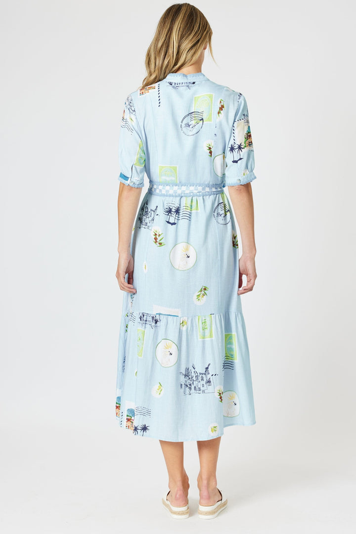 GORDON SMITH DRESS DESTINATION MAXI DRESS - 48271GS