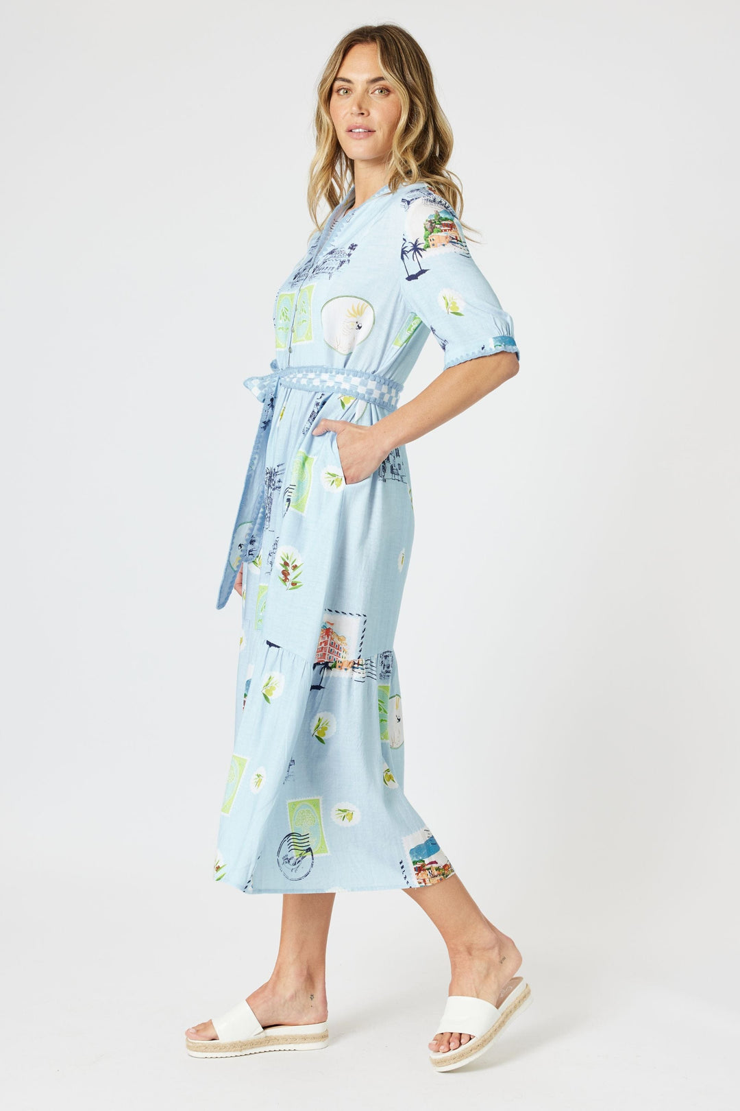GORDON SMITH DRESS DESTINATION MAXI DRESS - 48271GS