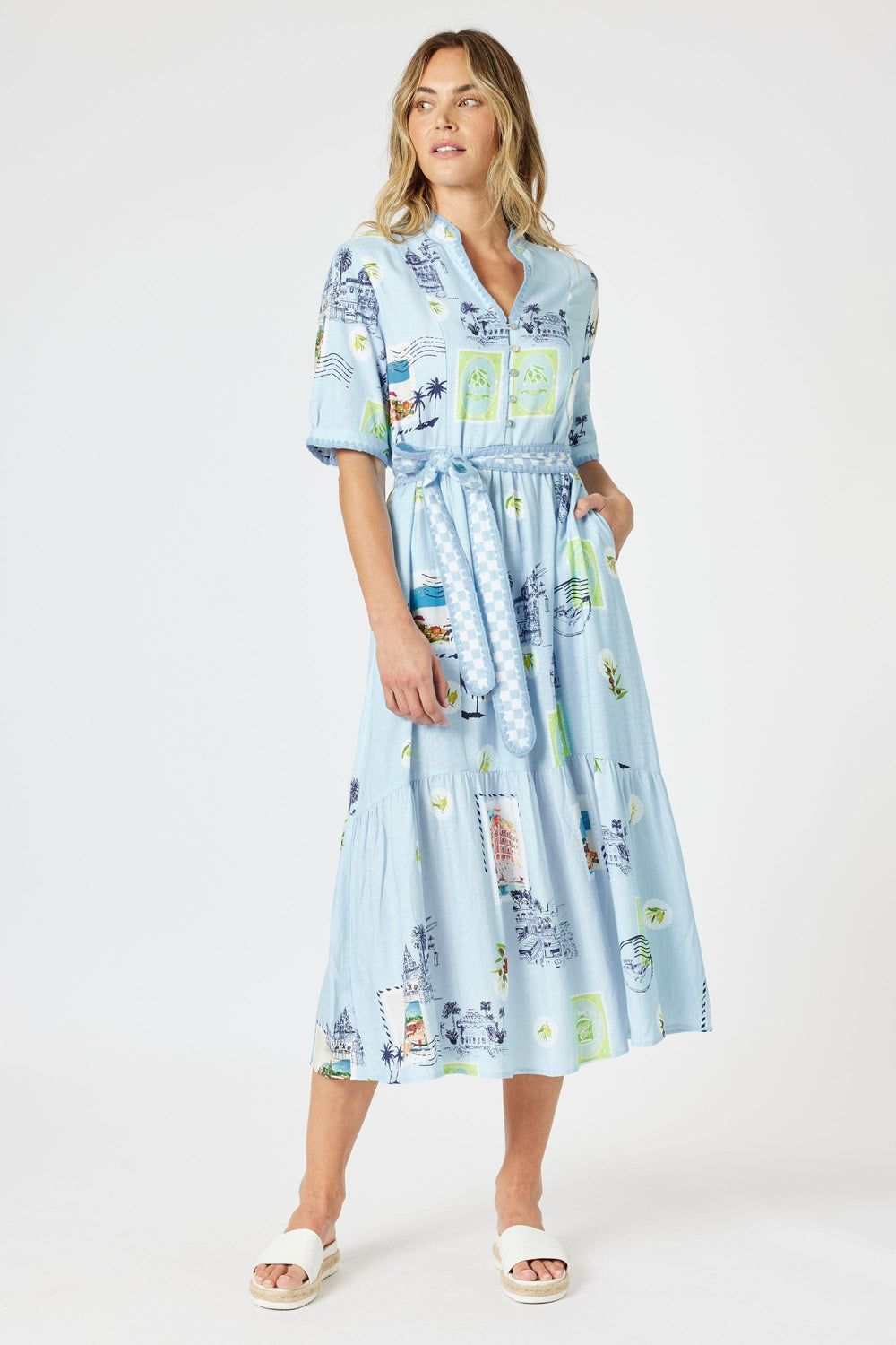 GORDON SMITH DRESS DESTINATION MAXI DRESS - 48271GS