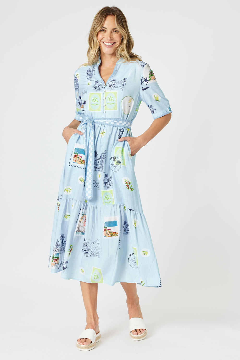 GORDON SMITH DRESS DESTINATION MAXI DRESS - 48271GS
