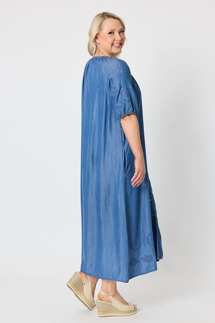 GORDON SMITH DRESS OASIS DENIM DRESS - 49558GS