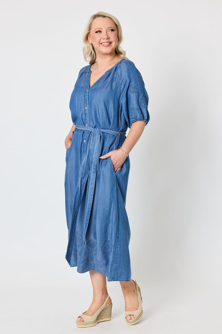 GORDON SMITH DRESS OASIS DENIM DRESS - 49558GS