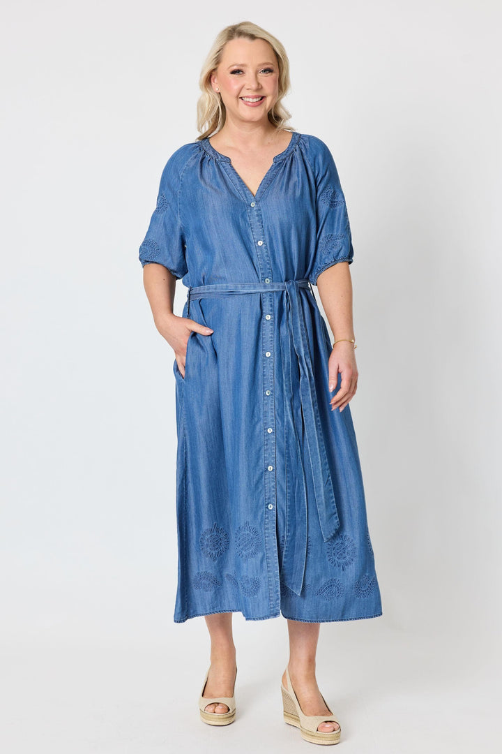GORDON SMITH DRESS OASIS DENIM DRESS - 49558GS