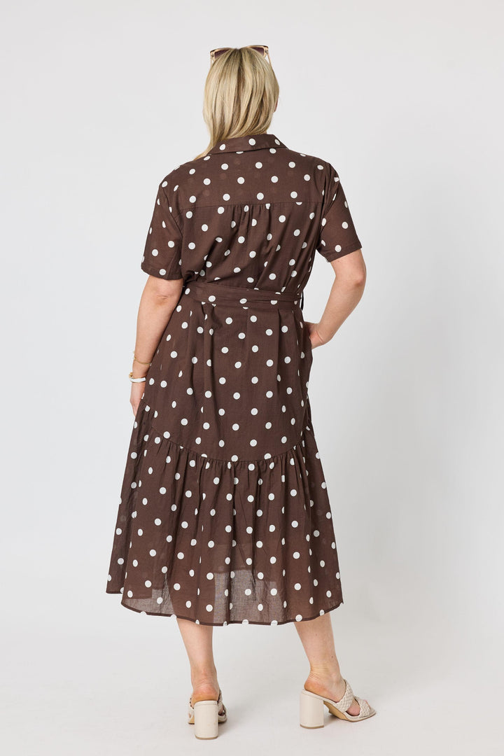 GORDON SMITH DRESS RIVIERA SPOT DRESS - 49554GS