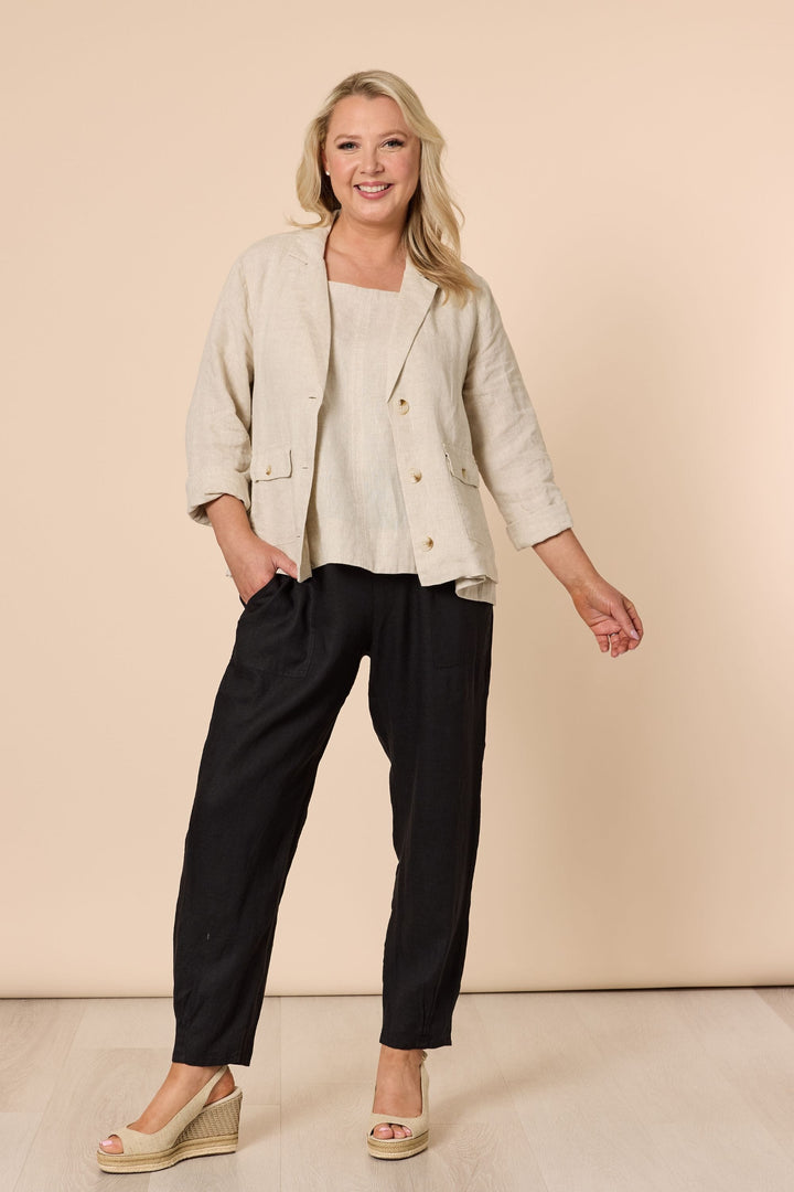 GORDON SMITH JACKET DANIELLE LINEN JACKET - 37285GS