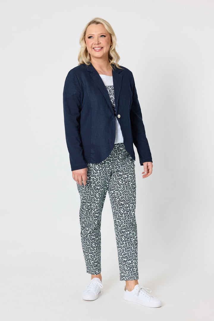 GORDON SMITH JACKET RIVIERA LINEN BLAZER - 49577GS