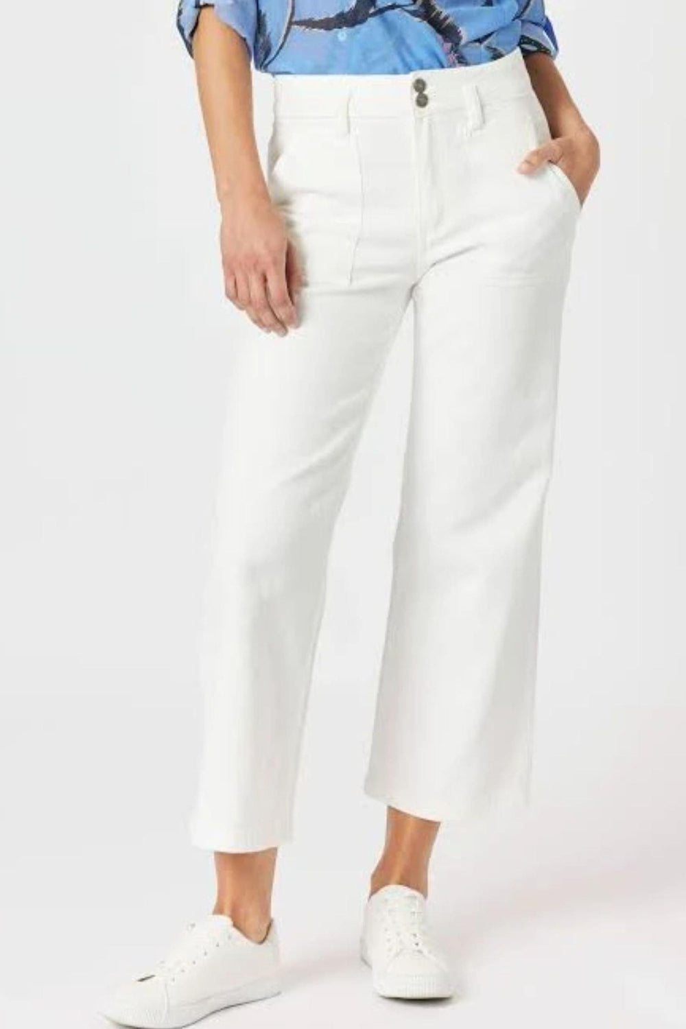 GORDON SMITH JEANS 8 / IVORY HUDSON JEAN - 42244GS
