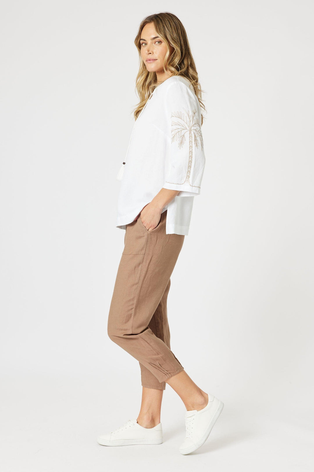GORDON SMITH PANTS LINO TAPERED PANT - 47722GS