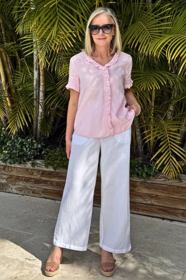 GORDON SMITH PANTS LINO WIDE LEG PANT - 47775GS